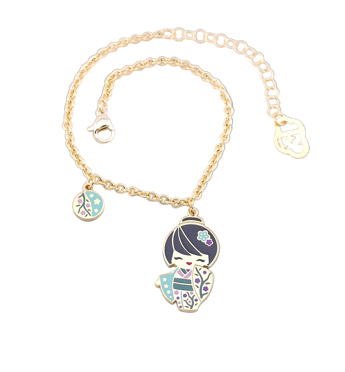 Odayaka – dettaglio ciondolo bracciale mini, collezione Kokoro, Nuage d'Etoiles