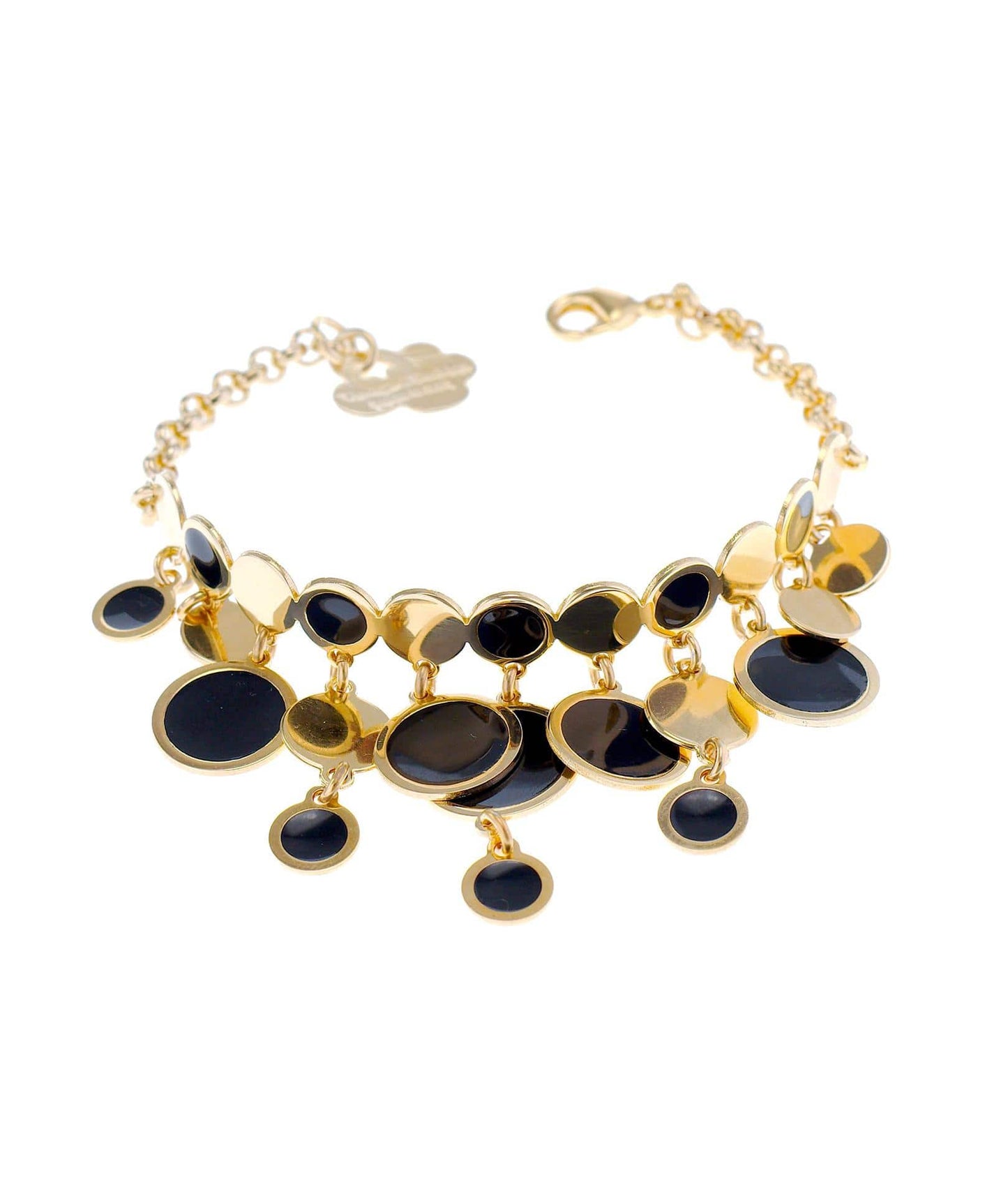 nuagedetoiles bracciale Bracciale frange tondi