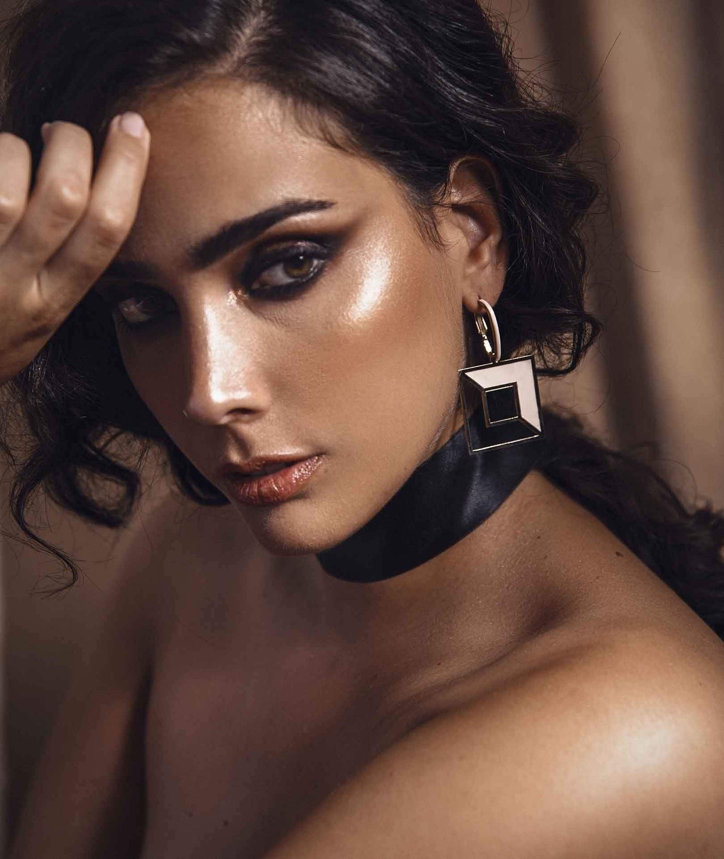 nuagedetoiles Cerchietti Quadrati Mezzi Vuoti