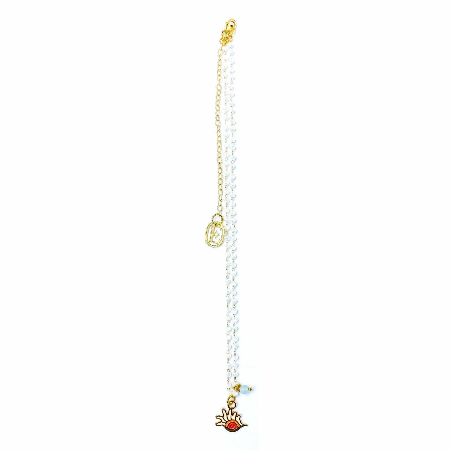 nuagedetoiles collana COLLANA CORTA CURLY SHELL