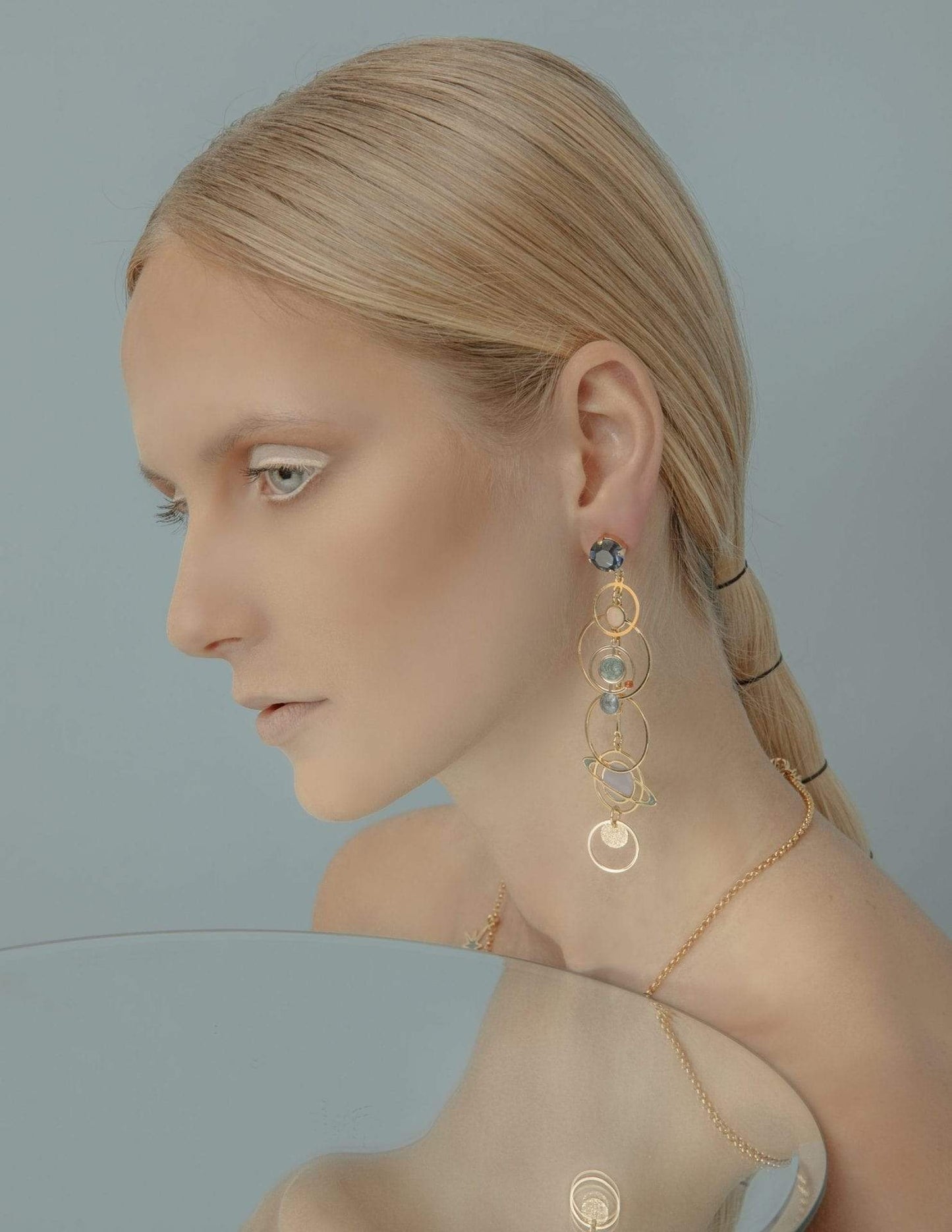 nuagedetoiles Orecchini Rivoluzione di Pianeti