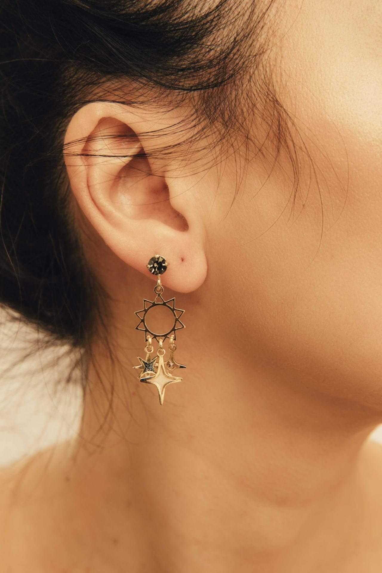 nuagedetoiles Orecchini Scintille di Sole piccolo