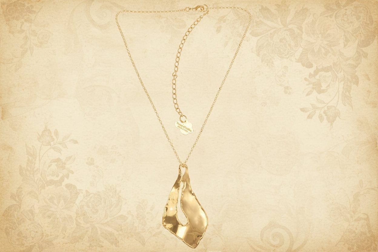 Collana rombo bruciato piccolo - Nuage d'Etoiles