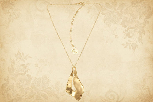 Collana Rombo Bruciato Piccolo in bronzo – finitura bruciata artigianale | Nuage d'Etoiles