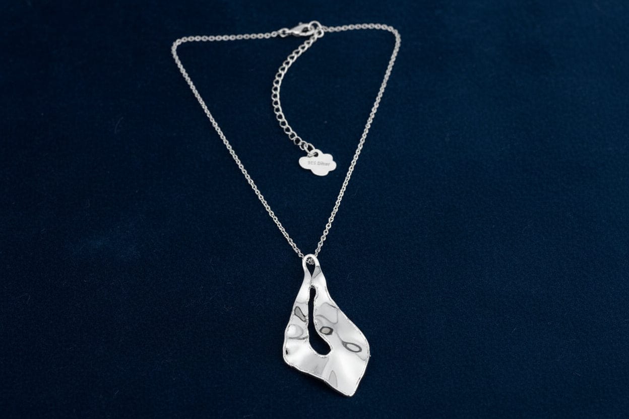 Collana rombo bruciato piccolo - Nuage d'Etoiles