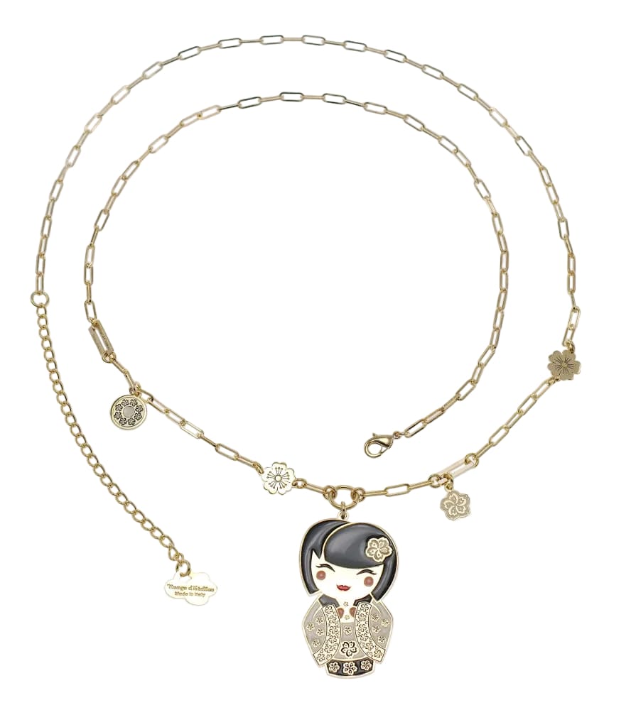 Collana Taiyo – solare in giapponese, dettaglio, collezione Kokoro, Nuage d'Etoiles