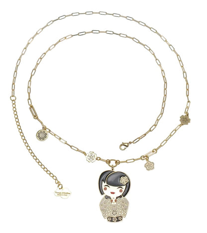 Collana Taiyo – solare in giapponese, dettaglio, collezione Kokoro, Nuage d'Etoiles
