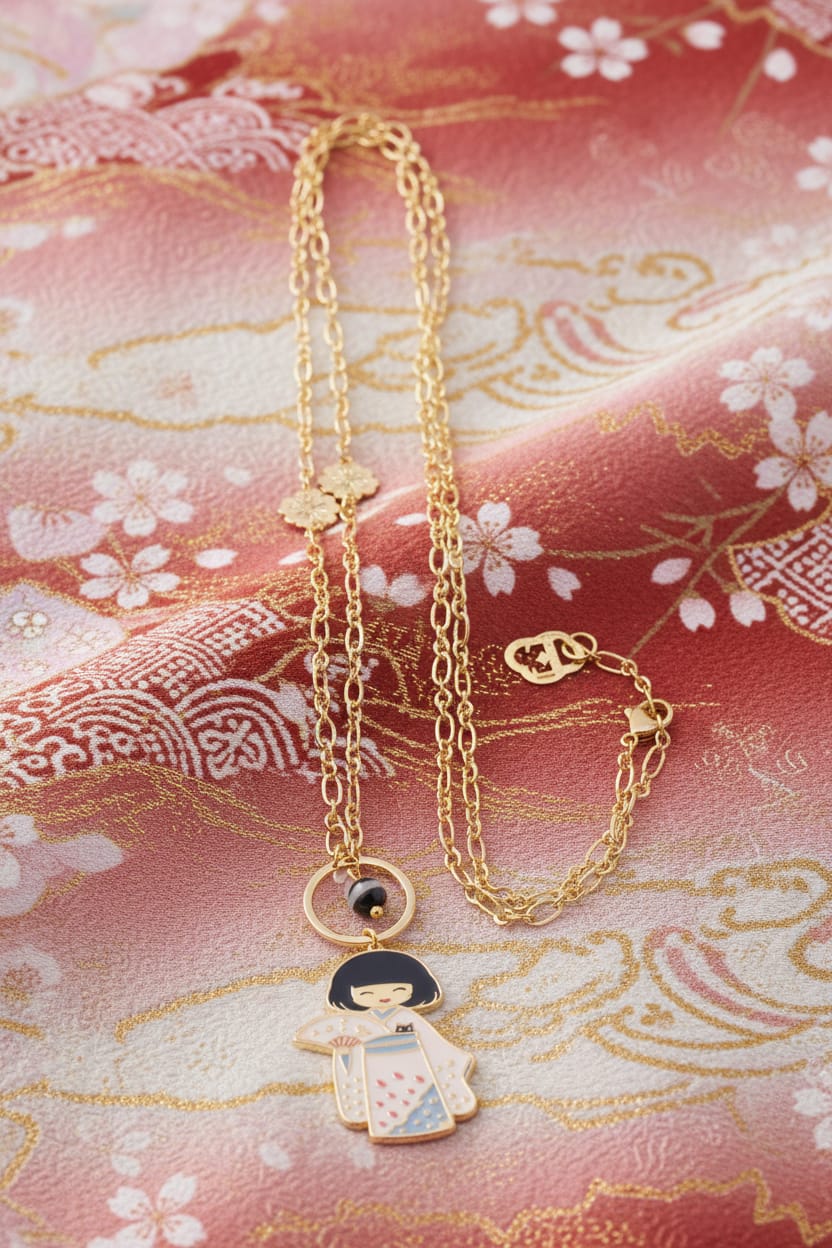 Fushigi - Kokoro_26 – Collana Lunga 90 cm