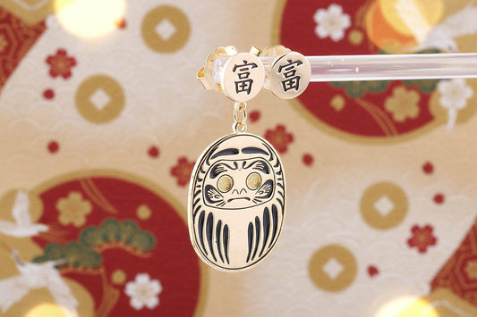 Orecchino Daruma ORO