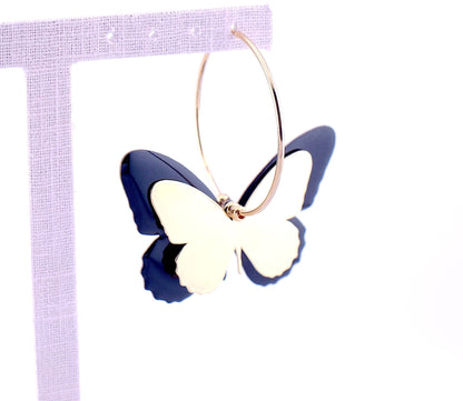 ORECCHINI BIG BUTTERFLY