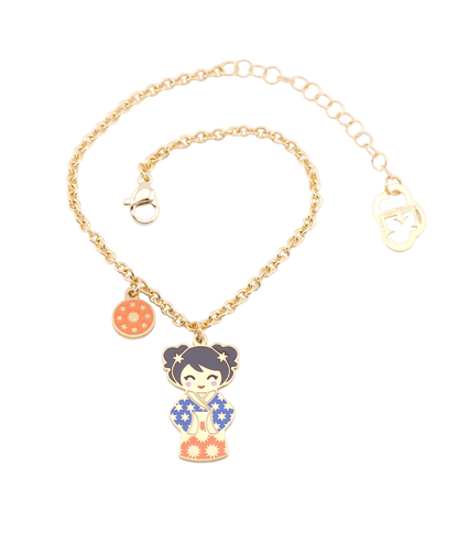 Shizuka – dettaglio ciondolo bracciale mini, collezione Kokoro, Nuage d'Etoiles