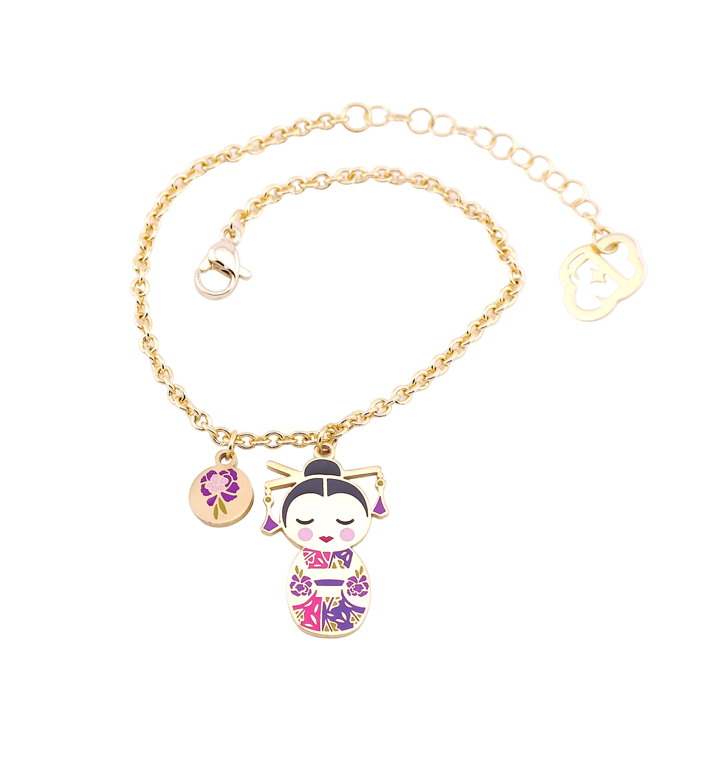 Koi – dettaglio ciondolo bracciale mini, collezione Kokoro, Nuage d'Etoiles