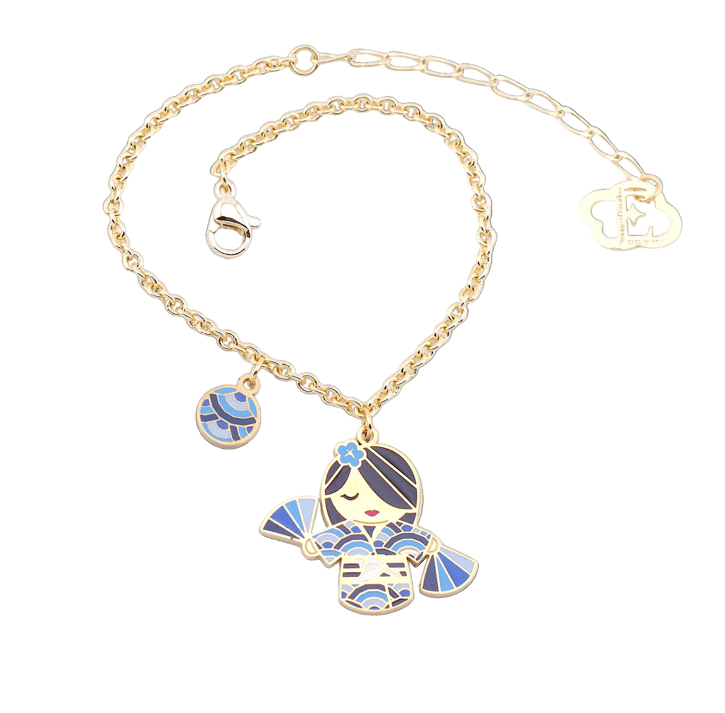 Mi – dettaglio ciondolo bracciale mini, collezione Kokoro, Nuage d'Etoiles