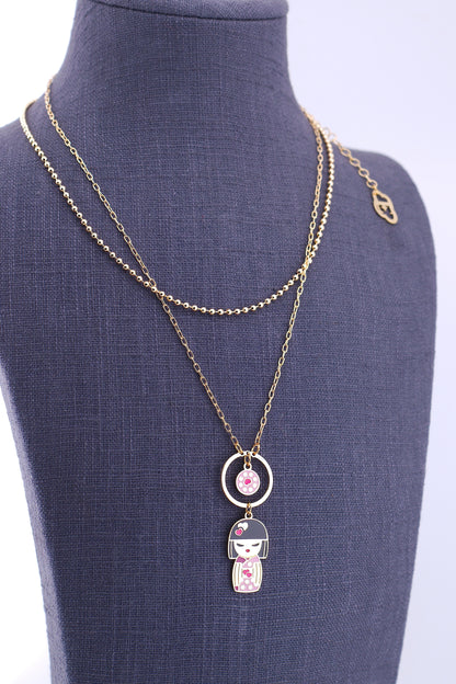 Chie – Amore, collana mini pendente, collezione Kokoro, Nuage d'Etoiles