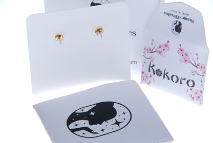 orecchino mini, confezione regalo, collezione Kokoro, Nuage d'Etoiles