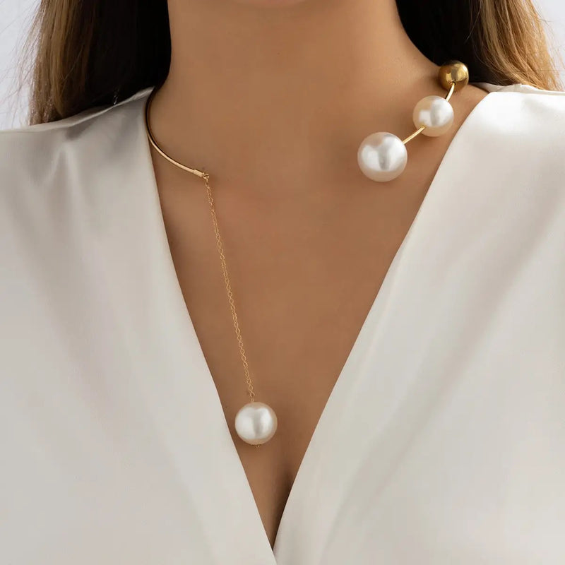 Collana Single Pearl