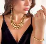 Parure Triple Pearl GOLD