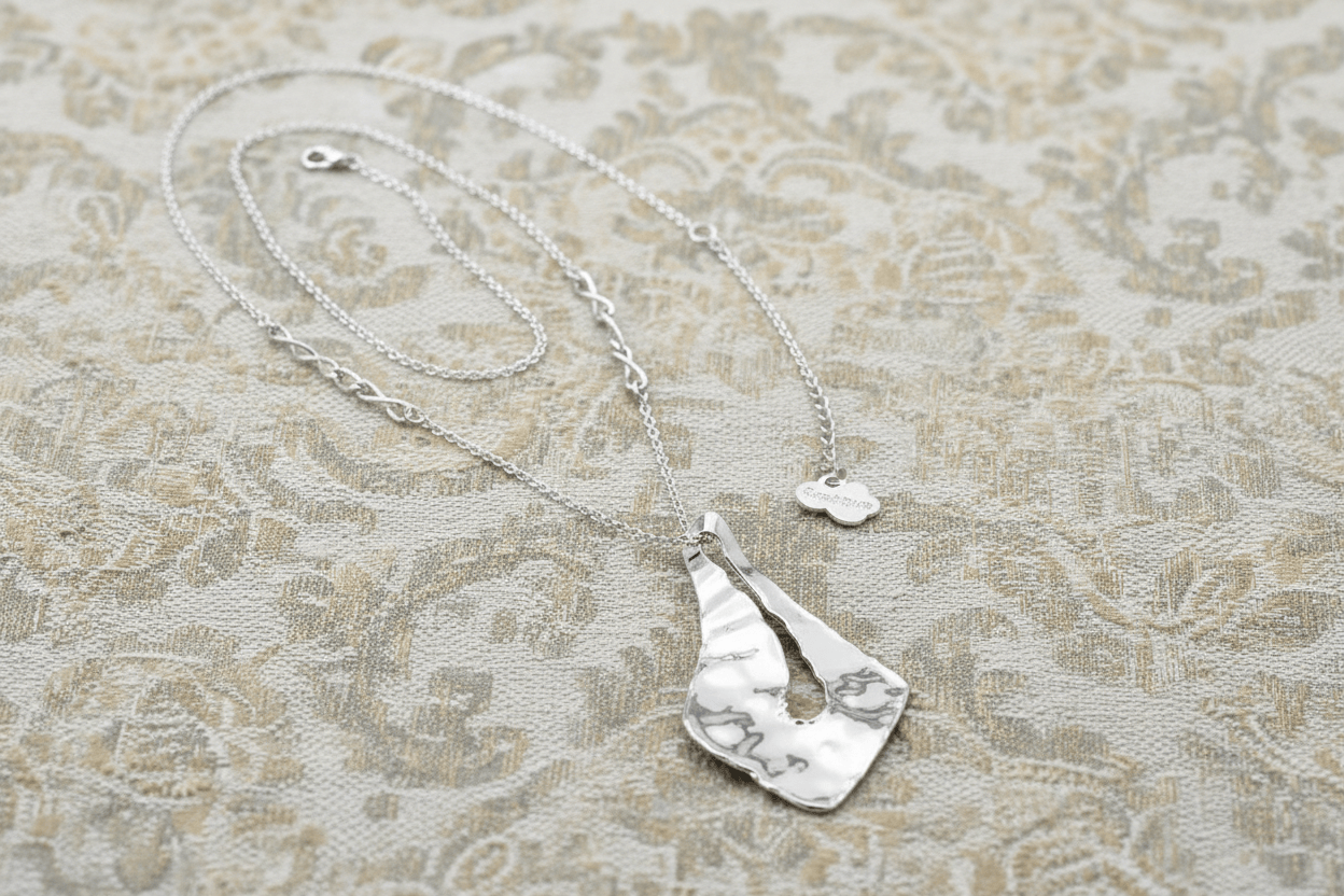 Collana rombo bruciato - Nuage d'Etoiles
