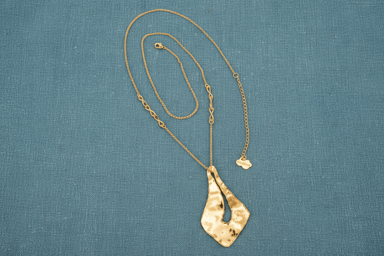 Collana rombo bruciato - Nuage d'Etoiles