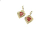 Orecchini Sacro Cuore (40 mm)