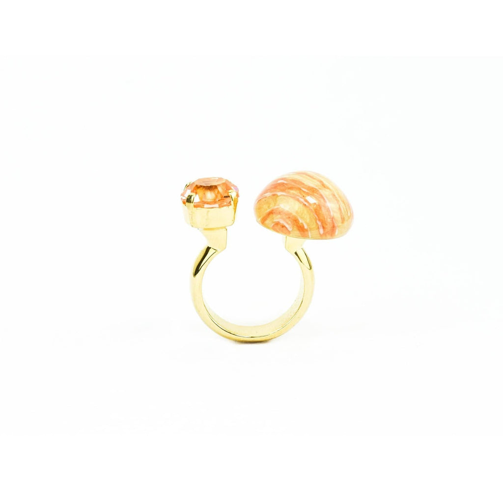 nuagedetoiles anello Anello Giove con pietra