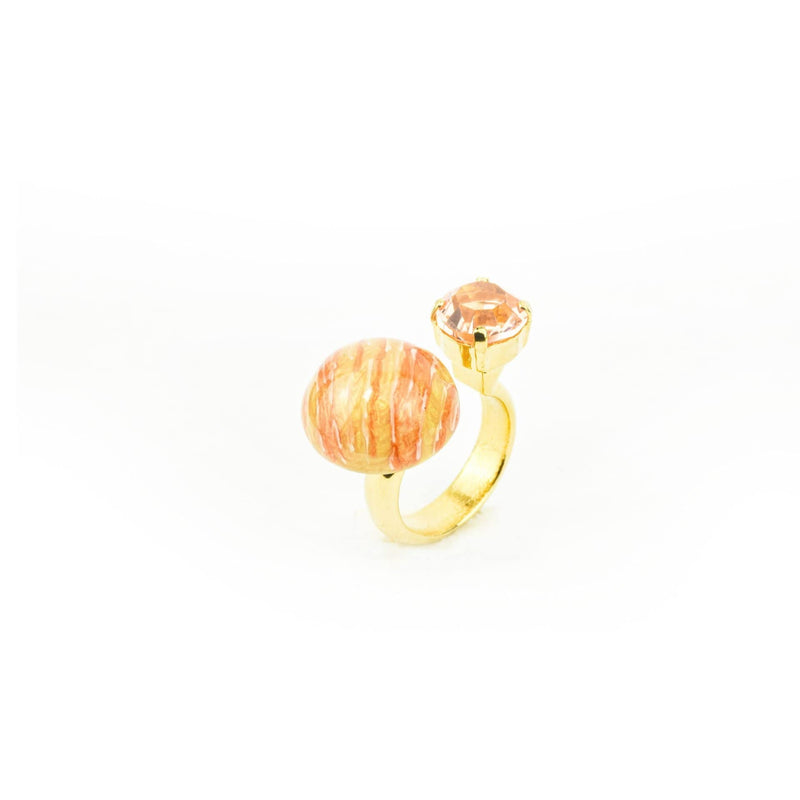 nuagedetoiles anello Anello Giove con pietra