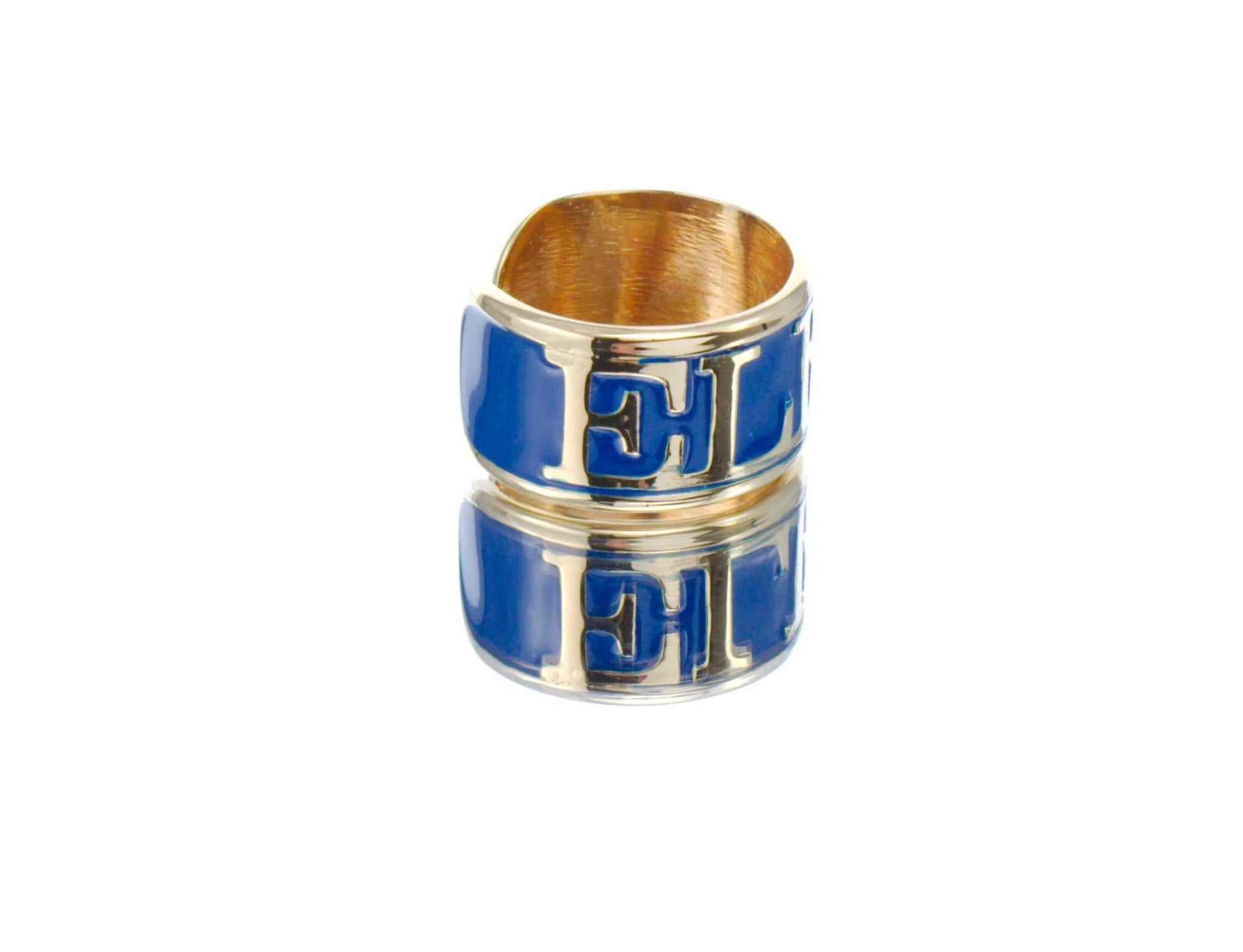 nuagedetoiles anello Anello Personalizzabile smaltato Stampatello