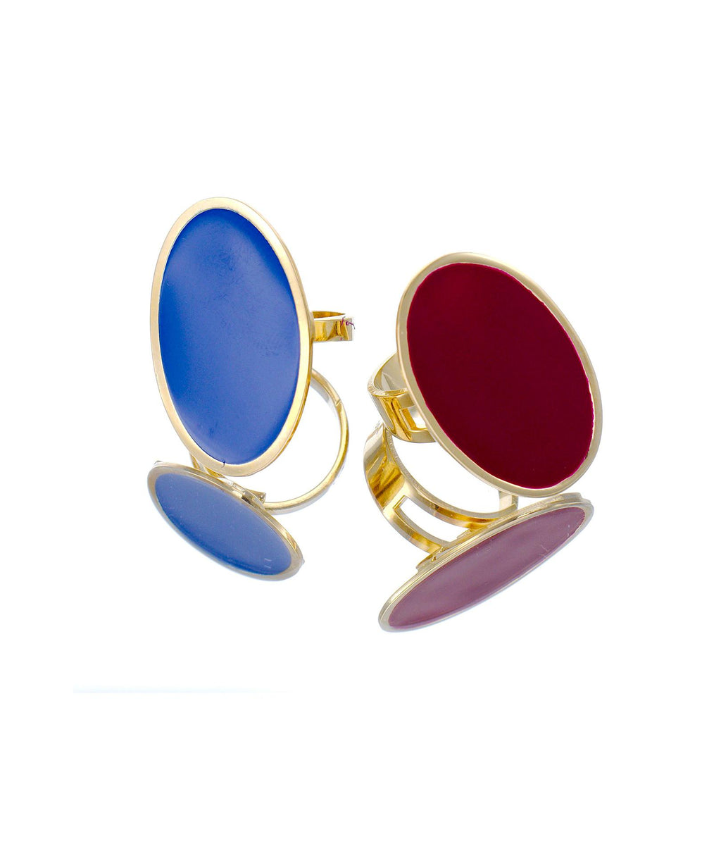 nuagedetoiles Anello ovale