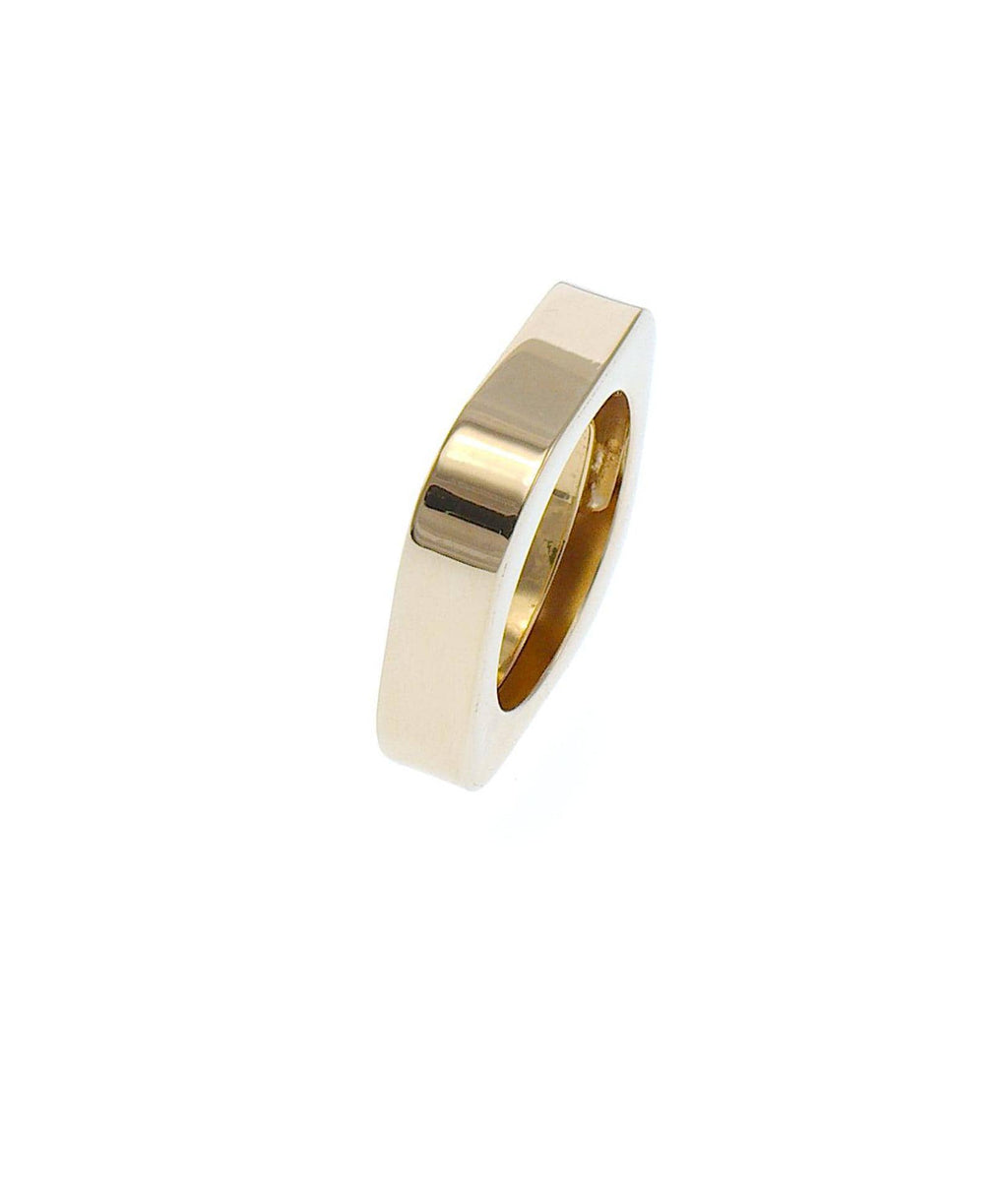 nuagedetoiles Anello quadrato in argento - Square