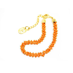 nuagedetoiles Arancio Bracciale Stone