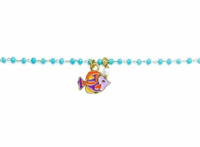 nuagedetoiles Beach br rosarino turchese+pesce scalare
