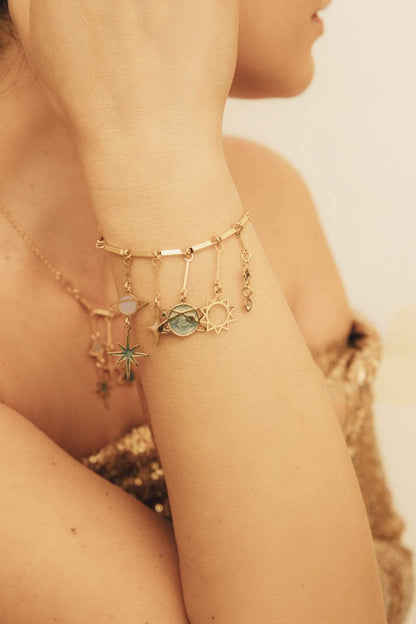 nuagedetoiles bracciale Bracciale Pianeti in Orbita