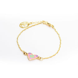 nuagedetoiles Bracciale Cuore Tappeto