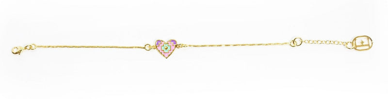 nuagedetoiles Bracciale Cuore Tappeto