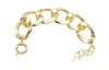 nuagedetoiles Bracciale maglia media allungata maculata