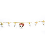 nuagedetoiles Bracciale Teschio piccolo