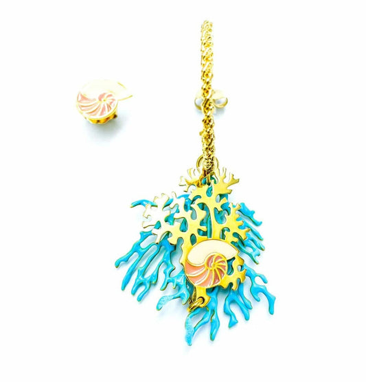 nuagedetoiles camp 35mm corallo+alga+chiocciola+lobo