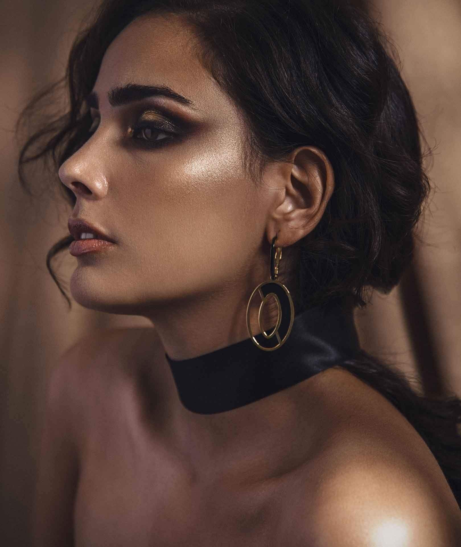 nuagedetoiles Cerchietti Ovali Mezzi Vuoti