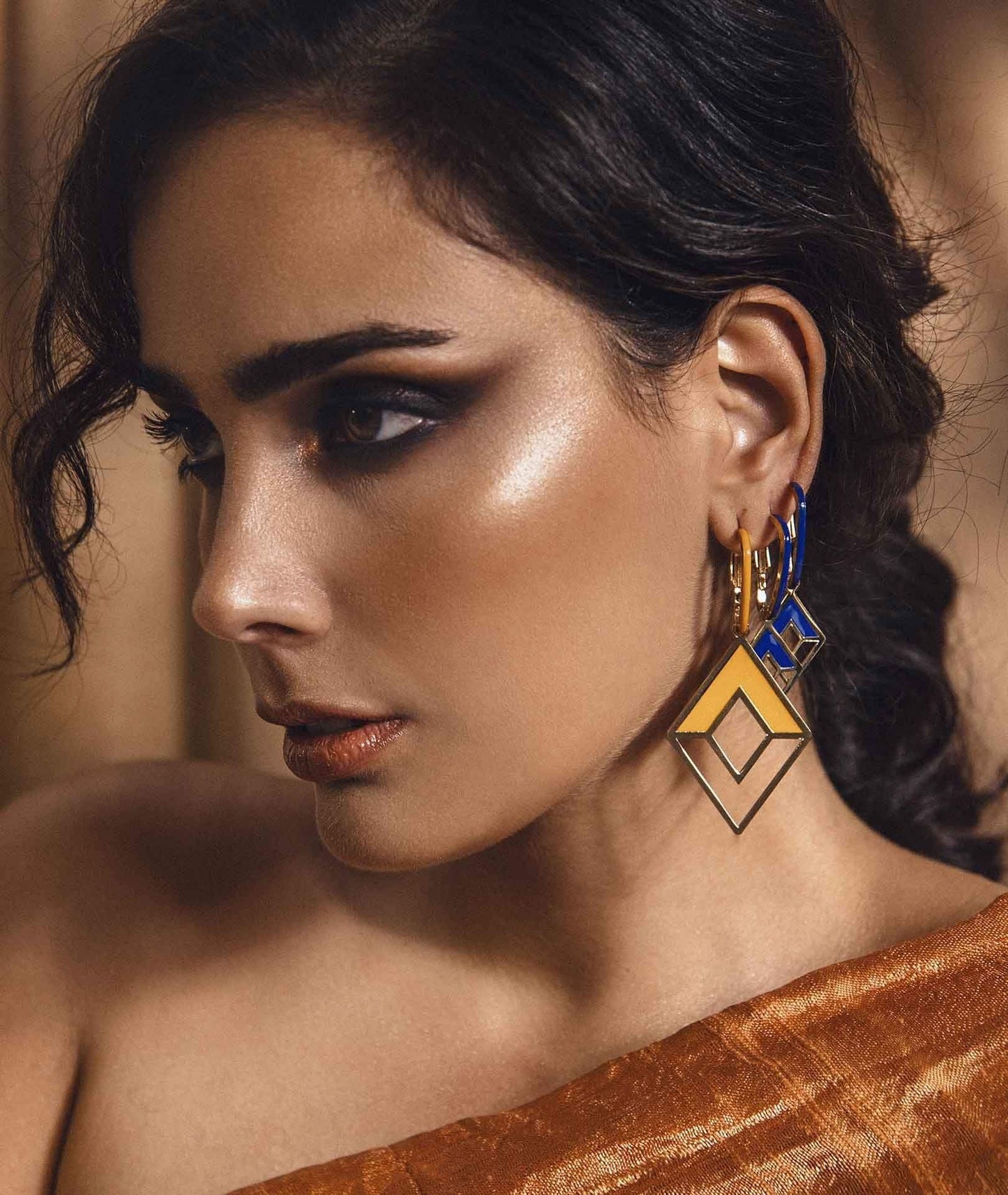 nuagedetoiles Cerchietti Rombi Mezzi Vuoti