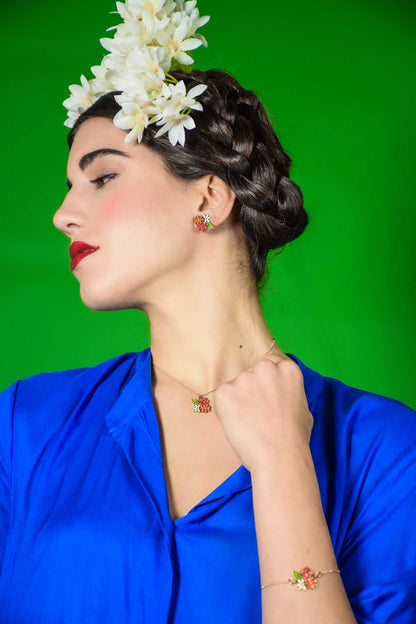 nuagedetoiles Collana Bouquet Fiori