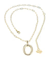 nuagedetoiles Collana catena Maglia Ovale Liscia