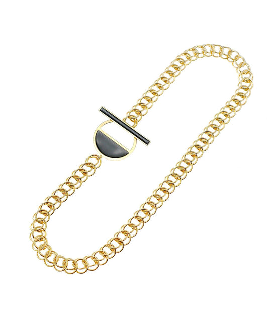 nuagedetoiles Collana Cerchio Mezzo Vuoto