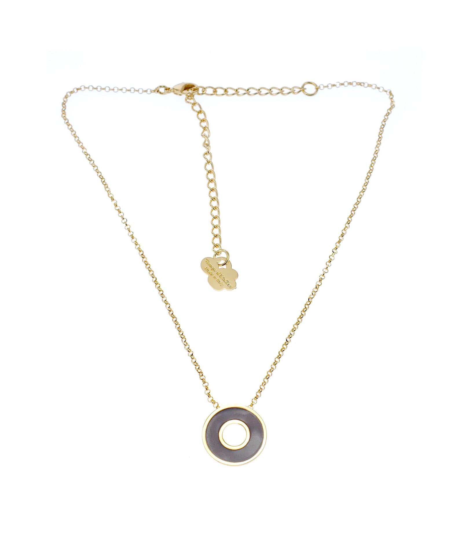 nuagedetoiles collana Collana cerchio forato