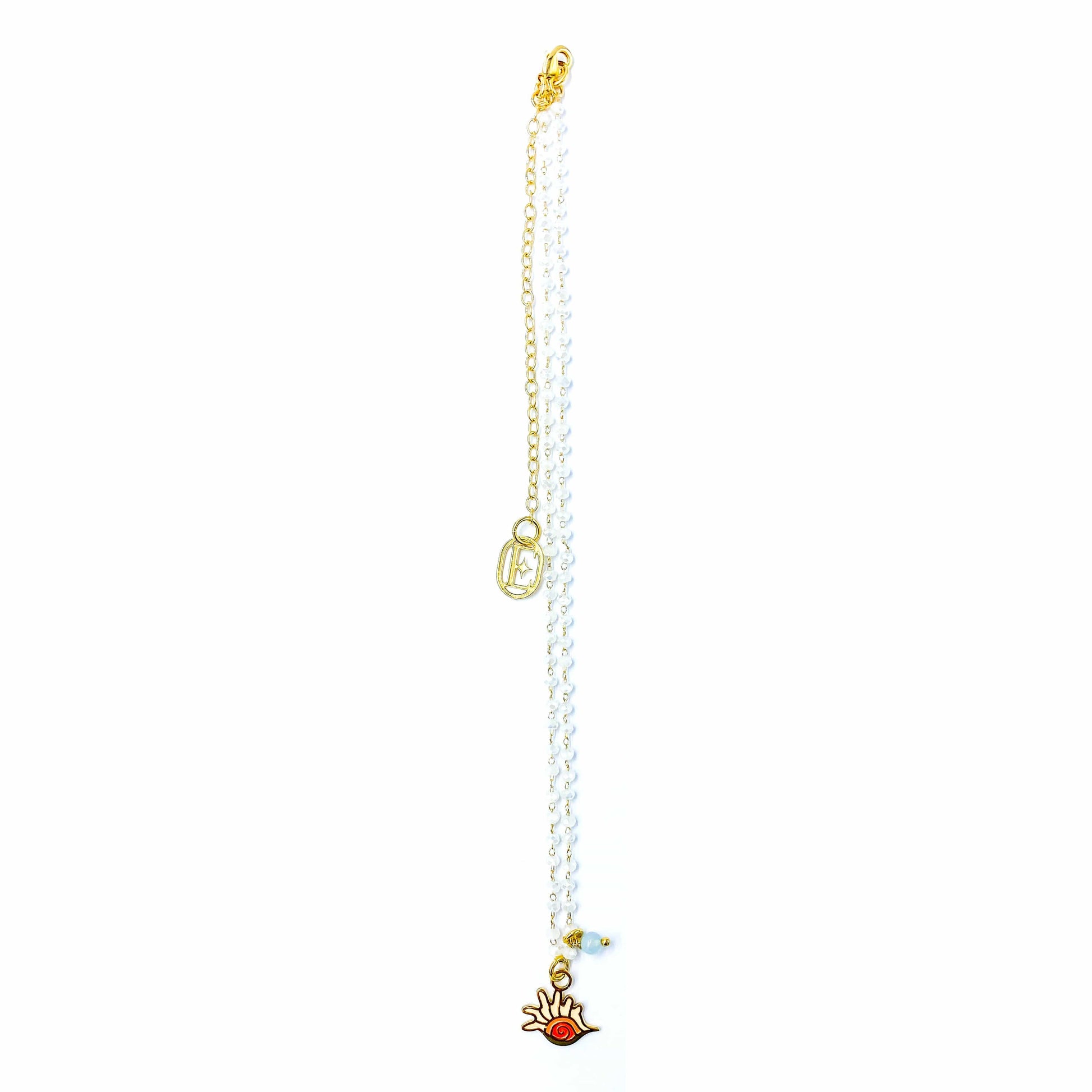 nuagedetoiles collana COLLANA CORTA CURLY SHELL