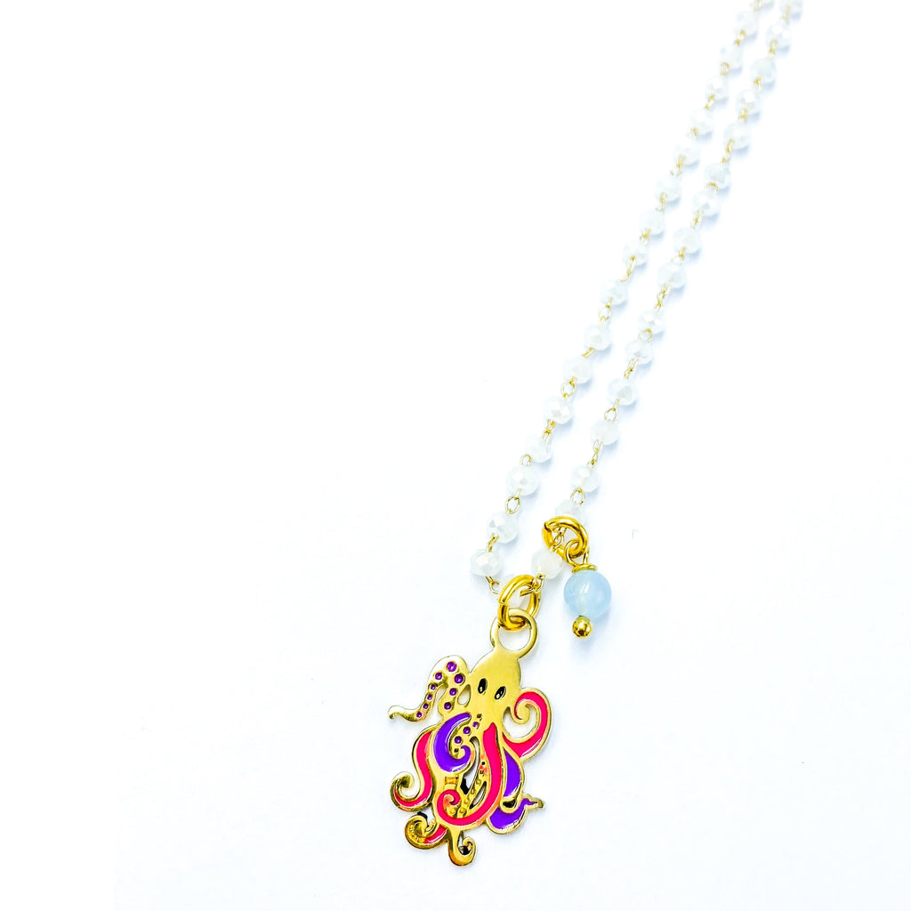 nuagedetoiles collana COLLANA CORTA LITTLE OCTO