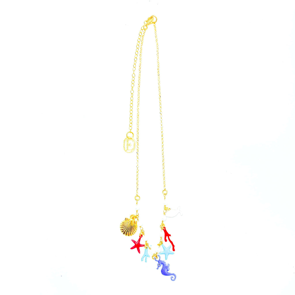 nuagedetoiles collana COLLANA CORTA SEA HARMONY WHITE