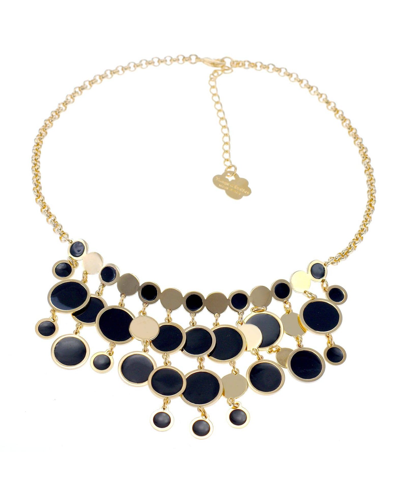 nuagedetoiles collana Collana frange tondi