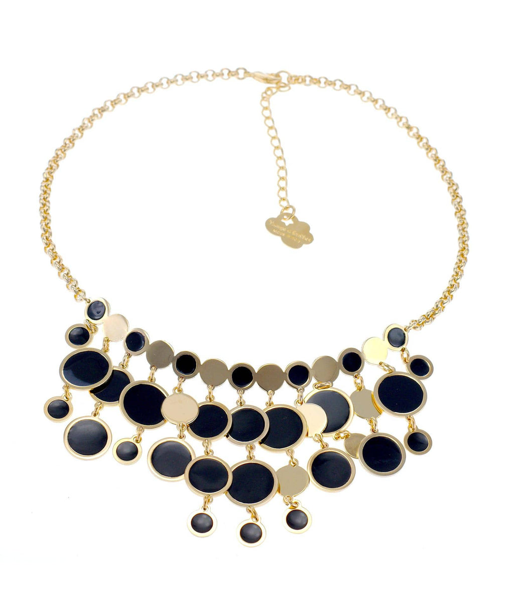 nuagedetoiles collana Collana frange tondi
