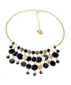 nuagedetoiles collana Collana frange tondi
