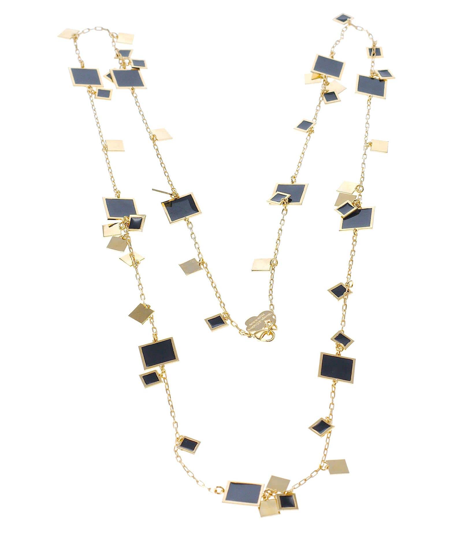 nuagedetoiles collana Collana quadratini pendenti